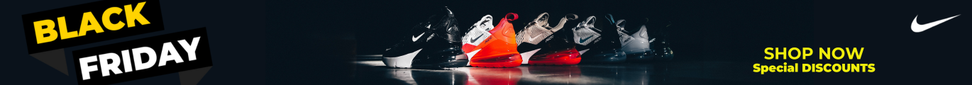 Nike Store Rabattkodebanner