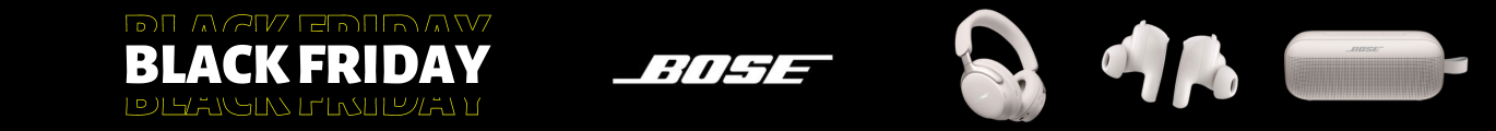 Bose Rabattkodebanner